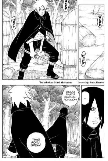 Boruto two blue vortex chapter 5 page 1