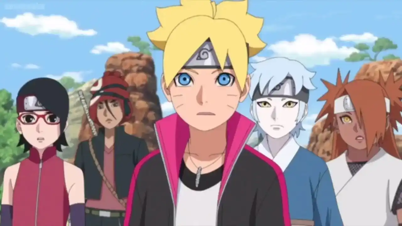 boruto with his ninja fighter