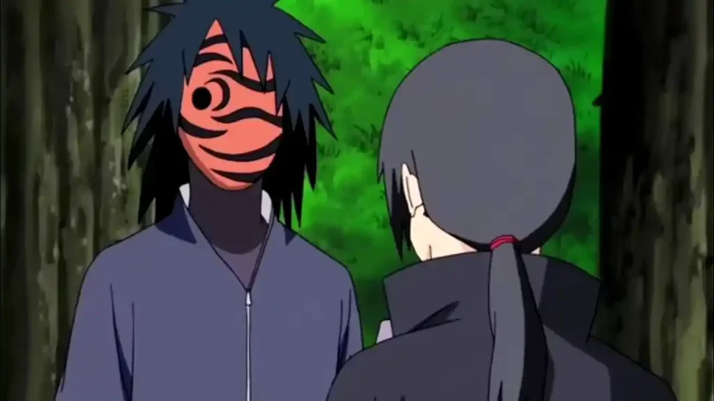 itachi meets with obito
