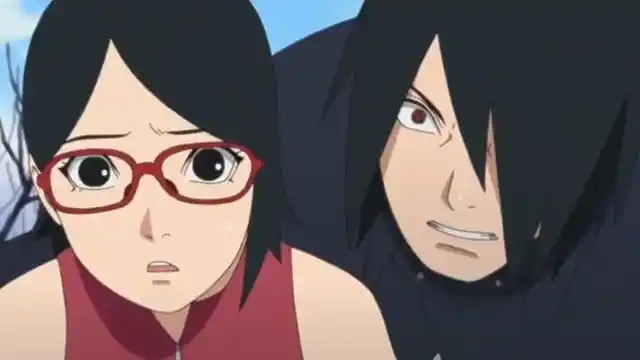 sarada and sasuke