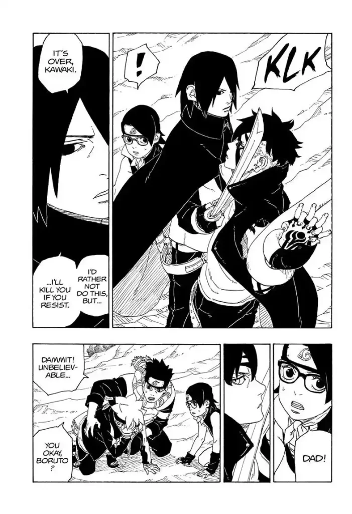 boruto chapter 78 page 32