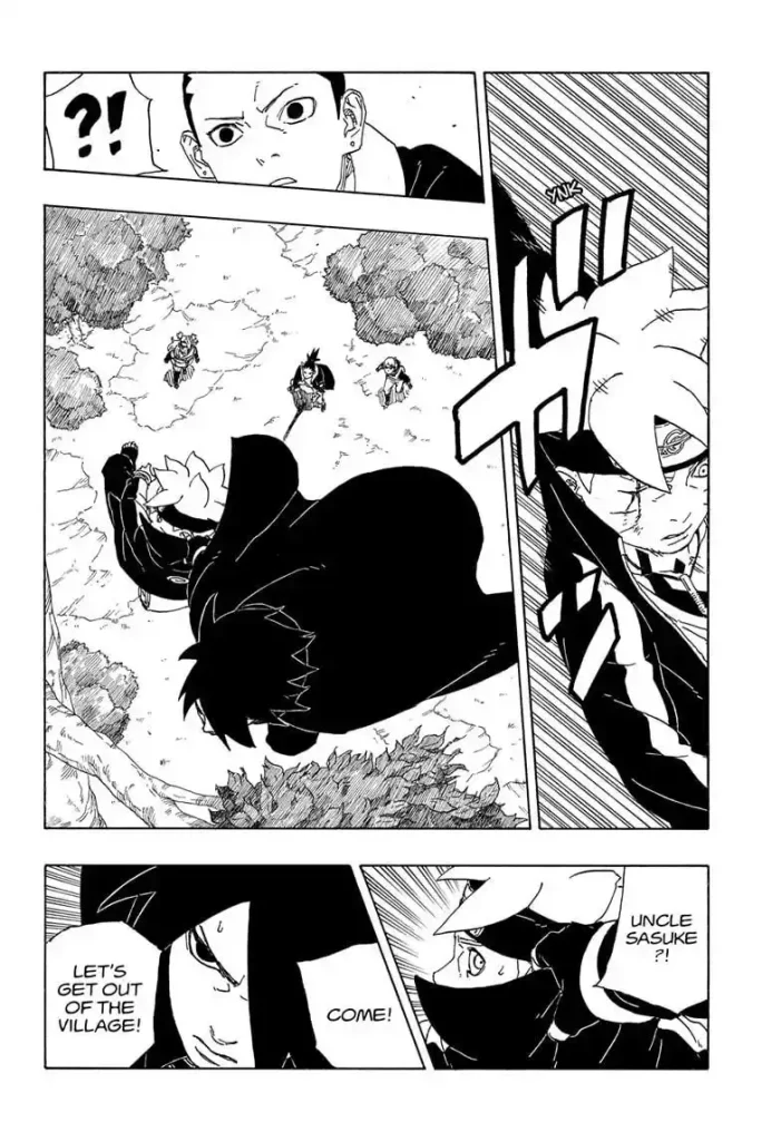 boruto manga chapter 80 page 21