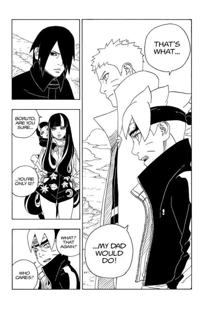 boruto manga chapter 80 page 35