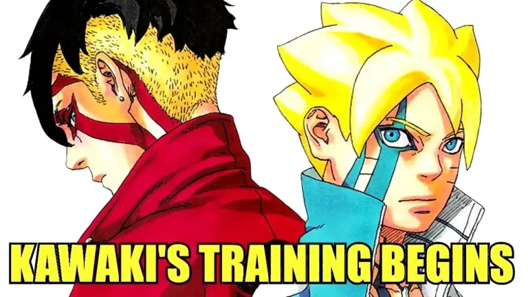 kawaki's training begins
