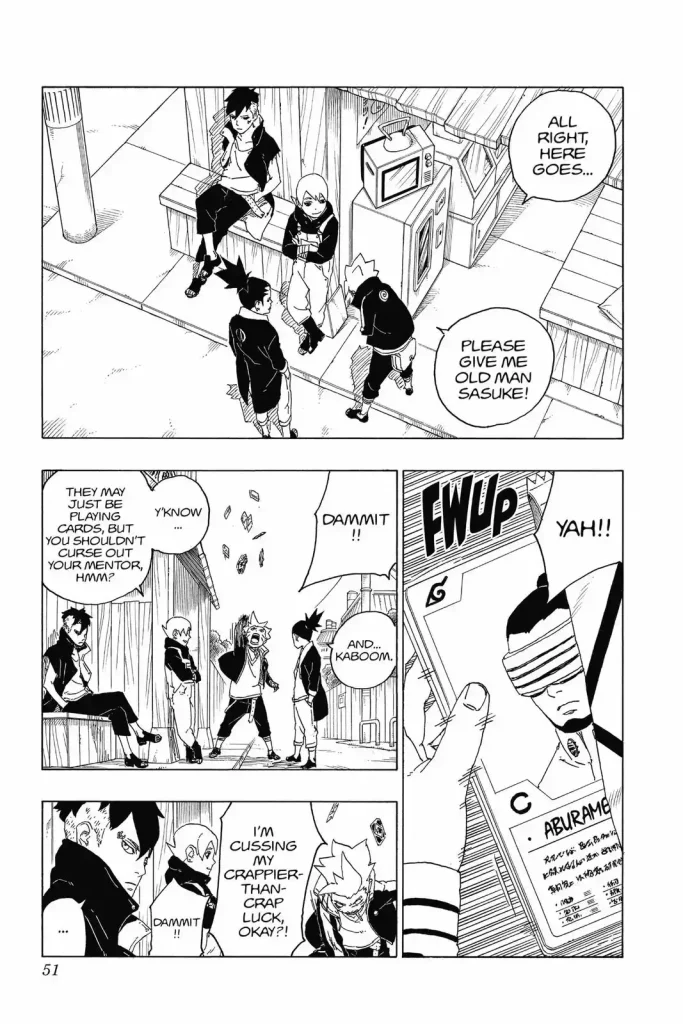 read boruto manga chapter 61 page 1