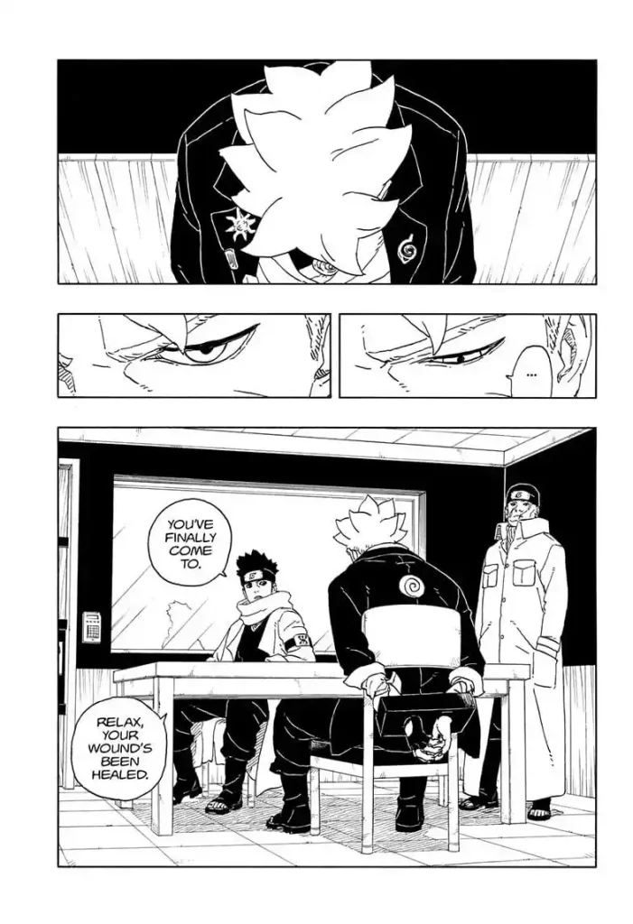 boruto two blue vortex chapter 14 duty page 1