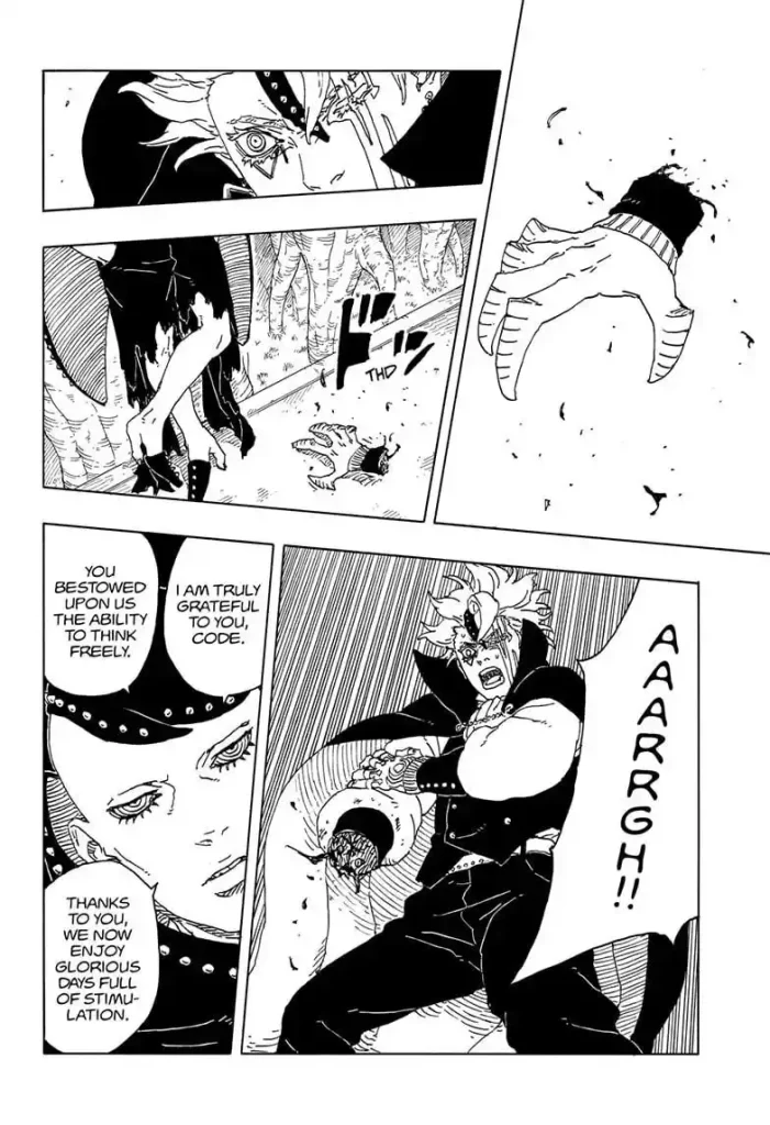 boruto two blue vortex chapter 15 a vibrant life page 23