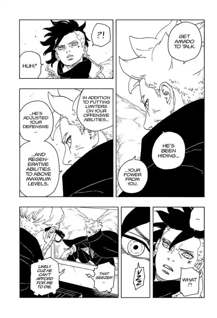 boruto two blue vortex chapter 15 a vibrant life page 36