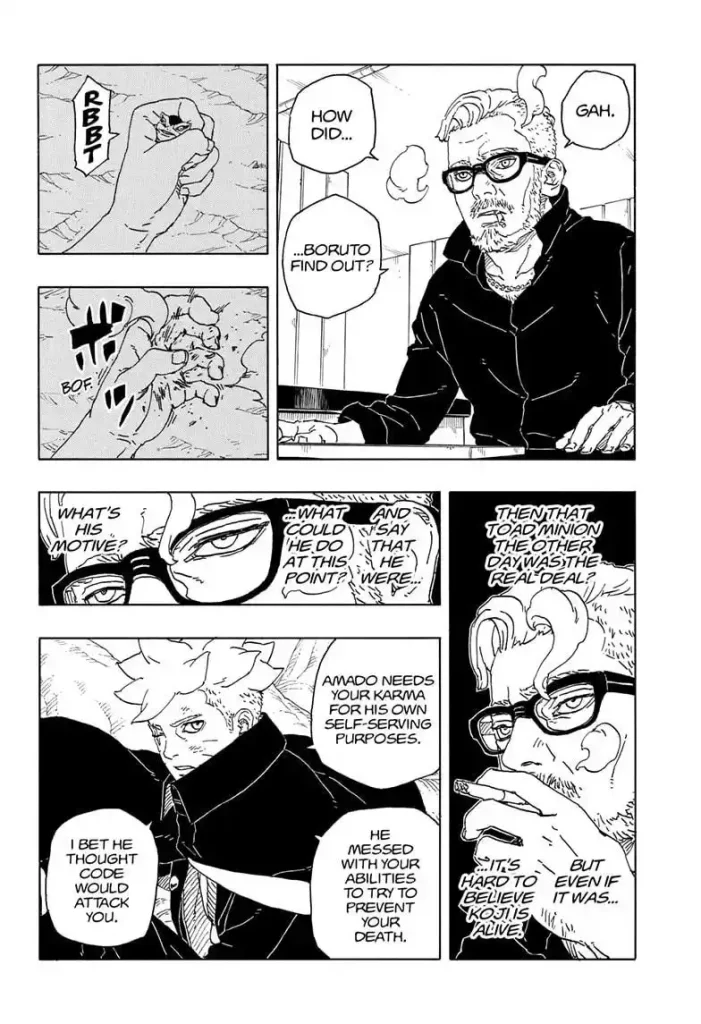 boruto two blue vortex chapter 15 a vibrant life page 37